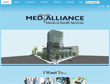 Tablet Screenshot of medalliancenyc.com